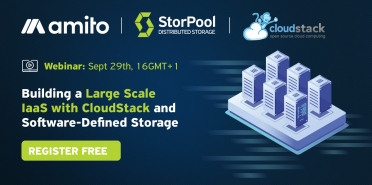 Building a Large Scale IaaS with CloudStack and Software-Defined Storage